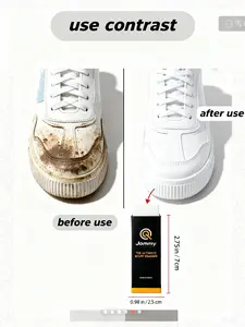 3-In-1 Suede Nubuck Shoe Cleaning Kit, Eraser Brush for Velvet Leather Care, Stain Removal Tool, Essential Footwear Maintenance