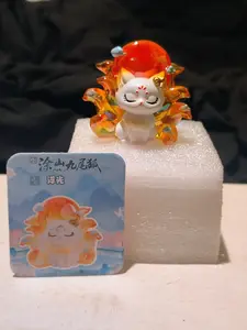Tu Shan Mount Tu Nine Tailed Fox Blind Box Confirmed Character Resin Figurine