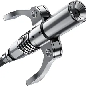 Lubrication gun connector 10000 pound grease nozzle accessory, suitable for 1/8 inch NPT gun release locking nozzle tool heavy-duty Tool Box Tool Kit