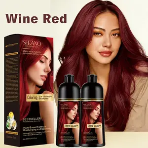 2026 New Colour Trends: ALVP Burgundy 3-in-1 |  Coverage | Nourishing, Long-Lasting Herbal Hair Dye and Hair Care Product