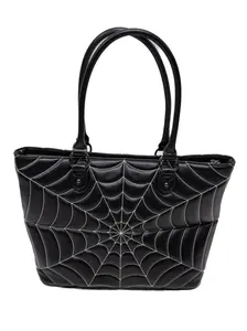 Web Tote (Black/White) FOXBLOOD