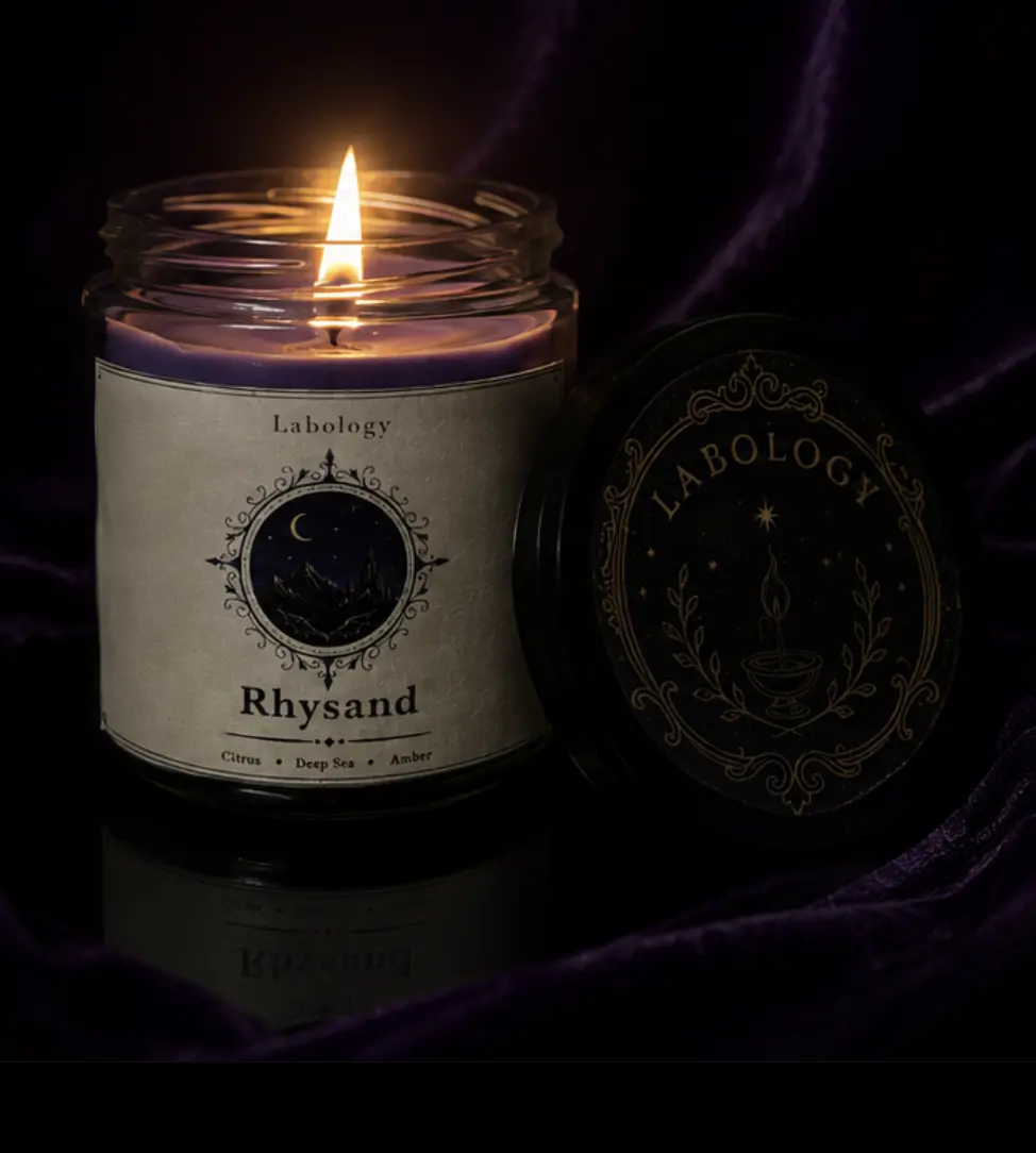 Rhysand Inspired Candle
