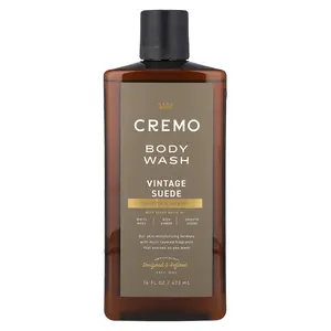 Cremo Body Wash, Vintage Suede, 16 fl oz (473 ml)
