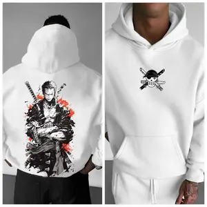 2026 Rorronoa Zorro Unisex Streetwear Style Printed Hoodie Sweatshirt T-Shirt, Men's and Women's Tops Sports Shirt, Harajuku Y2K Hoodie