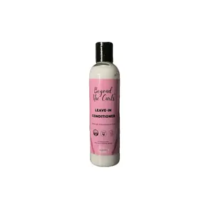 Beyond The Curls Leave-In Conditioner with Shea Butter & Aloe Vera Vegan Hydrating Formula for All Hair Types No Silicones Moisturizing Cream