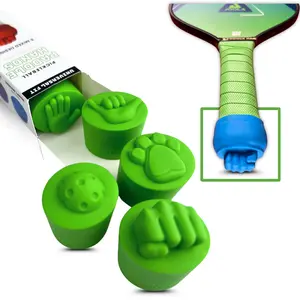 Paddle Hands Pickleball Paddle Weighted End Caps 5-Pack Silicone Grip Accessories Universal Fit Durable Skin Safe Tennis Racket Sports Rackets