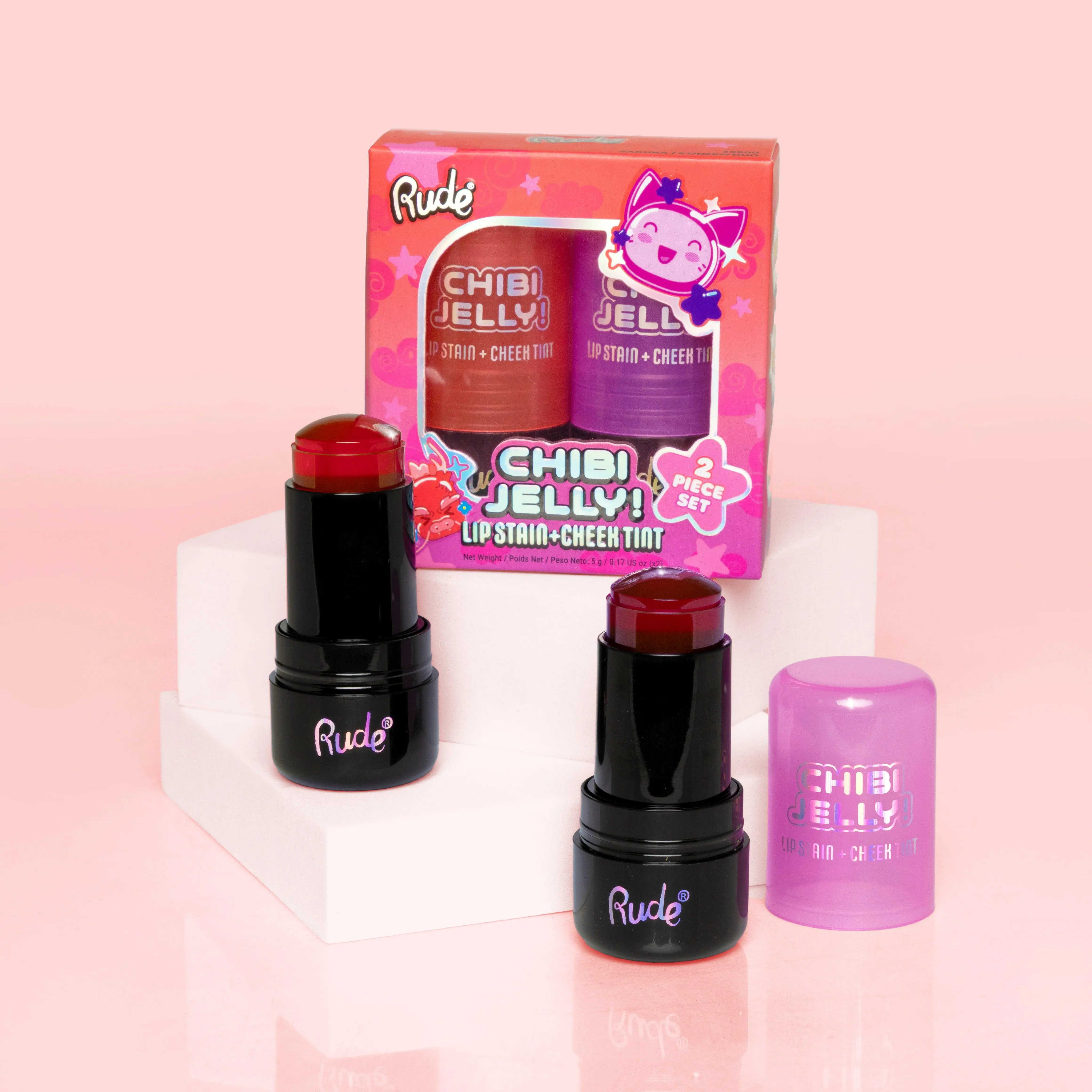 Chibi Manga Collection Chibi Jelly! Lip Stain + Cheek Tint Duo