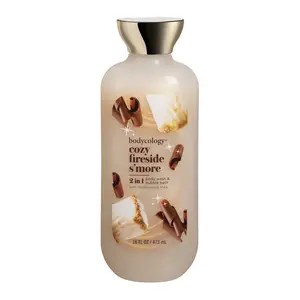 Bodycology 2 in 1 Body Wash & Bubble Bath, Cozy Fireside S'More,16 Oz PDC Brands