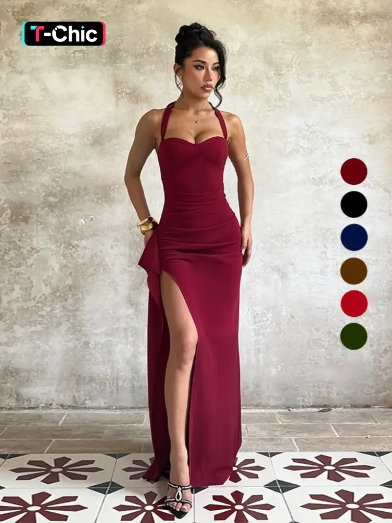 red gal leatherette dress - TikTok Shop