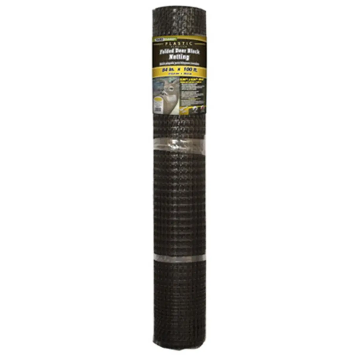 212 MAIN Black PVC Deer Block Perimeter Garden Fencing, 7x100 ft Netting, Outdoor Home Improvement & Raised Beds Barrier Material, Perimeter Fence