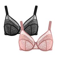 Black+Light Coral(2 Pack)