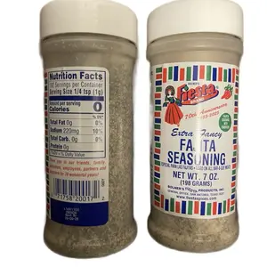 Bolners Fiesta Brand Extra Fancy Fajita Seasoning 2 Pack Bundle 7 Oz Each 198 Grams Total Flavor Spice