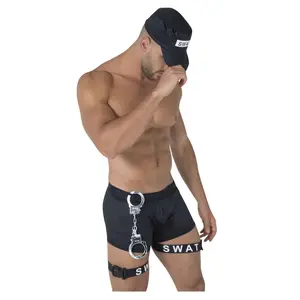 CandyMan Swat Police Costume 99482 Fabric Menswear