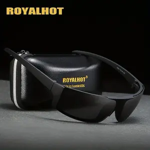 RoyalHot Unisex Polarized Cool Frameless Sports Sunglasses Vintage Sun Glasses Retro Eyewear Shades Oculos Male Spt009