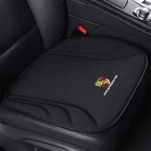 Car Seat Protection Cushion Leather Anti-slip Breathable Front And Rear Seats Pad Dustproof Cover Fits For Porsche Cayenne Panamera Macan 911 718 Taycan Boxster Cayman 918 Pajun Auto Interior Accessories