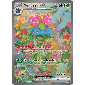 Venusaur ex - 198/165 - SV: Scarlet & Violet 151 (MEW)