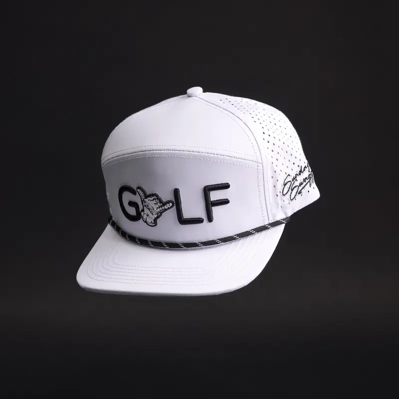 Sunday Swagger Unisex Sports Baseball Cap, GOLF Snapback Hat, One Size Fits Most for Evening Activities