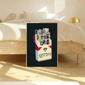 Suicide boys Cigarette Album Vintage Poster, Gift Poster Decor Decoration Ornaments Room