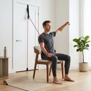Shoulder Mobility Pulley System — Red