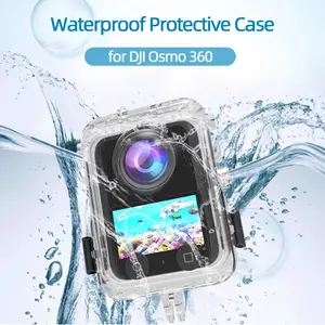 for DJI Osmo 360 Waterproof Case, PC Material, Ideal for Water Sports, Swimming and Beach Party, Full Protection | Underwater Photography | Summer Holiday Beach Trip Accessory | Water Play  Essentials | Lightweight Design | Ideal Gift for 360 User