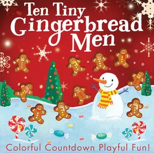 USED-Ten Tiny Gingerbread Men by Tiger Tales (Paperback)