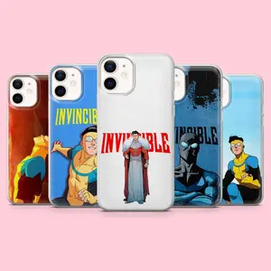 Invincible Phone Case Superhero Comic Cover for iPhone 11- 17, Samsung S21-S25 Ultra