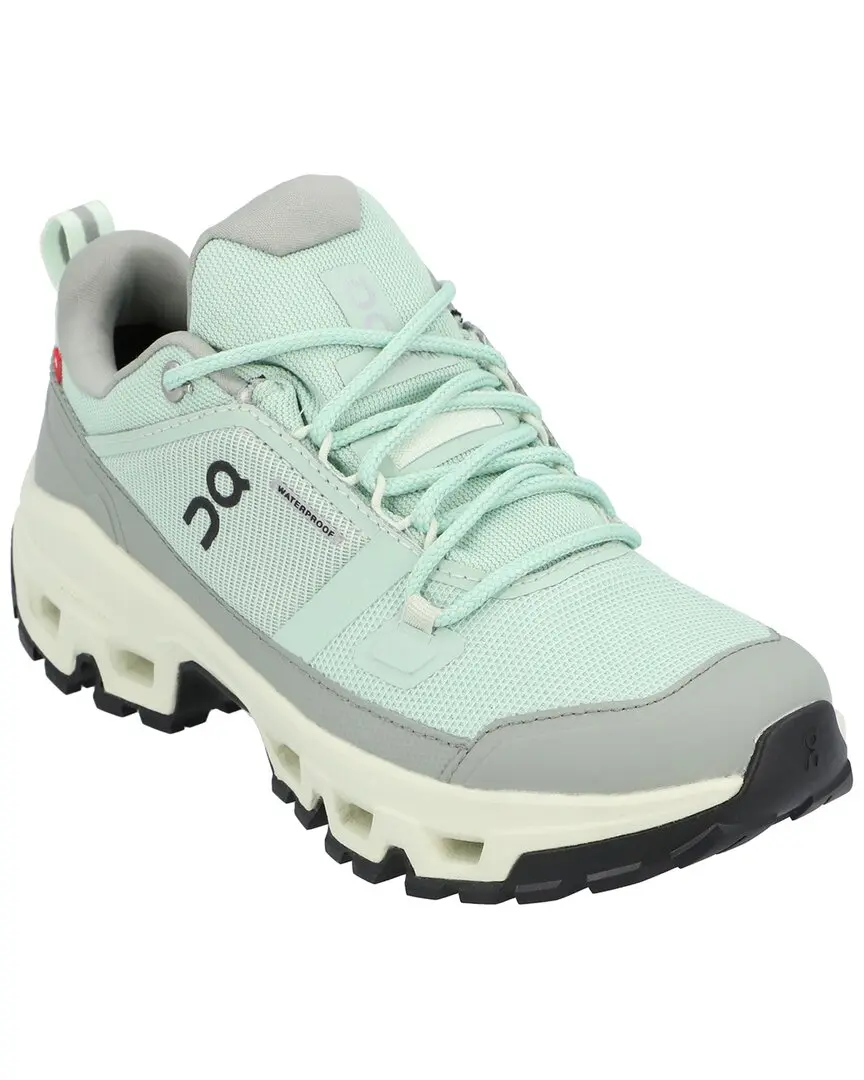 On Running Cloudrock Low Waterproof Canvas Sneaker