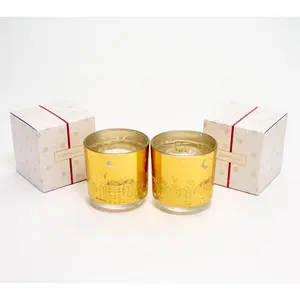 LightScapes Set of 2 Townscape Magic Candles with Gift Boxes