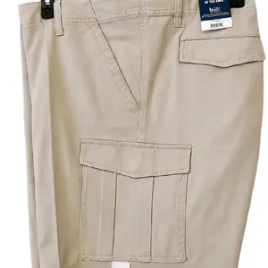Men’s George Cargo Shorts Khaki At The Knee Casual Utility Shorts Size 44