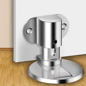 Invisible  Door Stopper,Adjustable Door Stopper,  Door Stopper for Bedroom,Living Room,Bathroom, Door Stops,no Need to Drill Doorstop()-1PACK