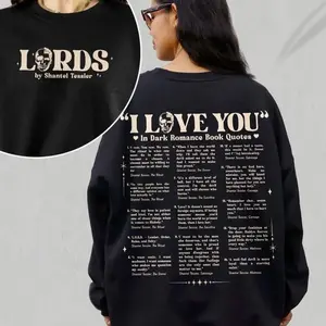 LORDS Series T-Shirt/Sweatshirt/Hoodie, I Vow You Vow We Vow Shirt, Bookish Merch, Dark Romance Shirt, The Ritua.l T-shirt, Barrington University Tee Top