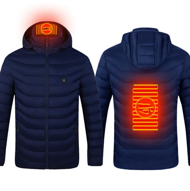 New Heated Jacket Coat USB Electric Jacket Cotton Coat Heater Thermal Clothing Heating Vest Men's Clothes Winter New Heated Jacket Coat USB Electric Jacket Cotton Coat Heater Thermal Clothing Heating Vest Men's Clothes Winter