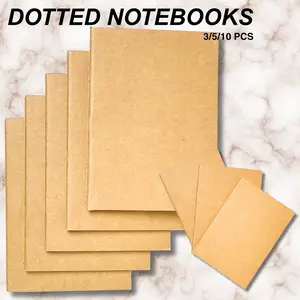 Premium Passport Size TN Inserts (12.5x9cm) | Pocket Journal Refills for Traveler’s Notebook, 60 Pages Stitched Binding - Blank/Lined/Grid/Dot, Set of 3/5/10 Pack