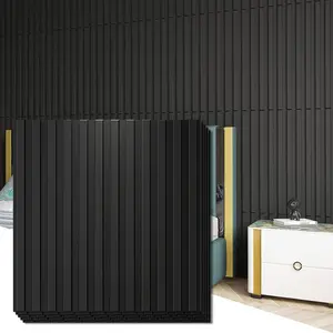 (20pcs/30pcs) 3D Wall Panels for Indoor Decoration, Modern PVC Flower Texture, Soundproof Moisture-Proof, 30cm X 30cm, Living Room Bedroom Hotel Office, Decorative Wall Panel, Interior Walls