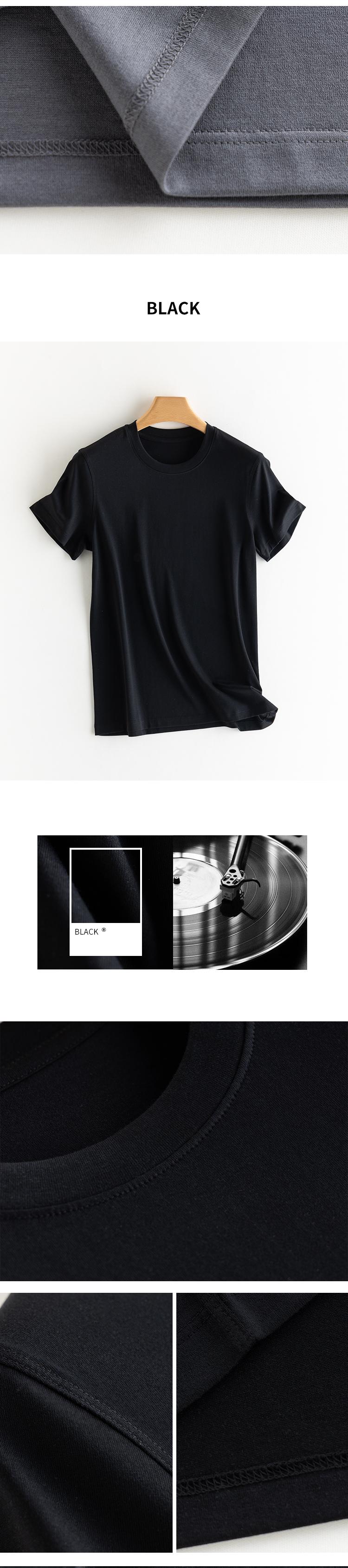 2-Pack Soft Cotton Quick Dry T-Shirts for Women | Casual Basic Tee Value Set Streetwear