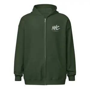 Women's MMC They Can Dream Embroidered Polyester Yarn Fabric Zipper Hoodie, Stylish Zip-Up Top