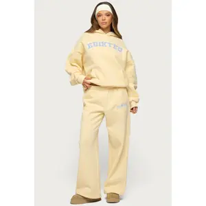 Edikted Lover Wide Leg Sweatpants