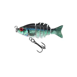 3.3g/0.11oz Compact Lure for Sea Bass, Snapper, Sunfish, Trout, Bionic Sinking Lure, Keychain Compatible, Fishing Gear
