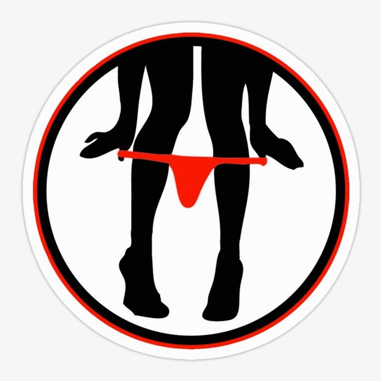 Panty Dropper Sticker ANO