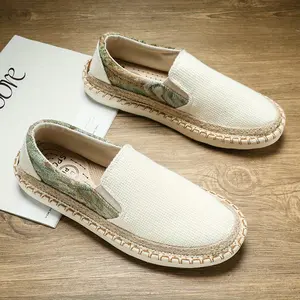 Fisherman Shoes Cloth Shoes Straw Lazy Shoes