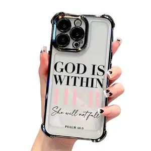 Inspirational Quote Graffiti Phone Case Compatible with Iphone 16, 15, 14, 13, 12, 11 Pro Max, Cover Protection Shockproof Casing Screen Protector Cellphone Smartphone screen protector iphone 14 cases iphone 13 cases magic john screen protector Protective