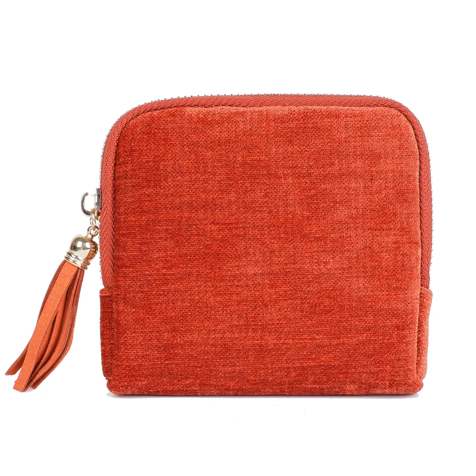 Elegant Orange Red Storage Bag