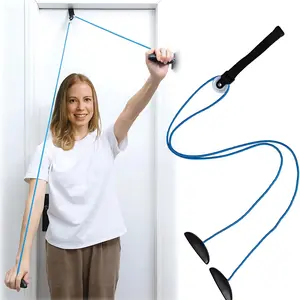 Shoulder Pulley Over The Door Physical Therapy System, Exercise Pulley, Alleviate Shoulder Pain and Facilitate Recovery from Surgery, FSA/HSA Eligible