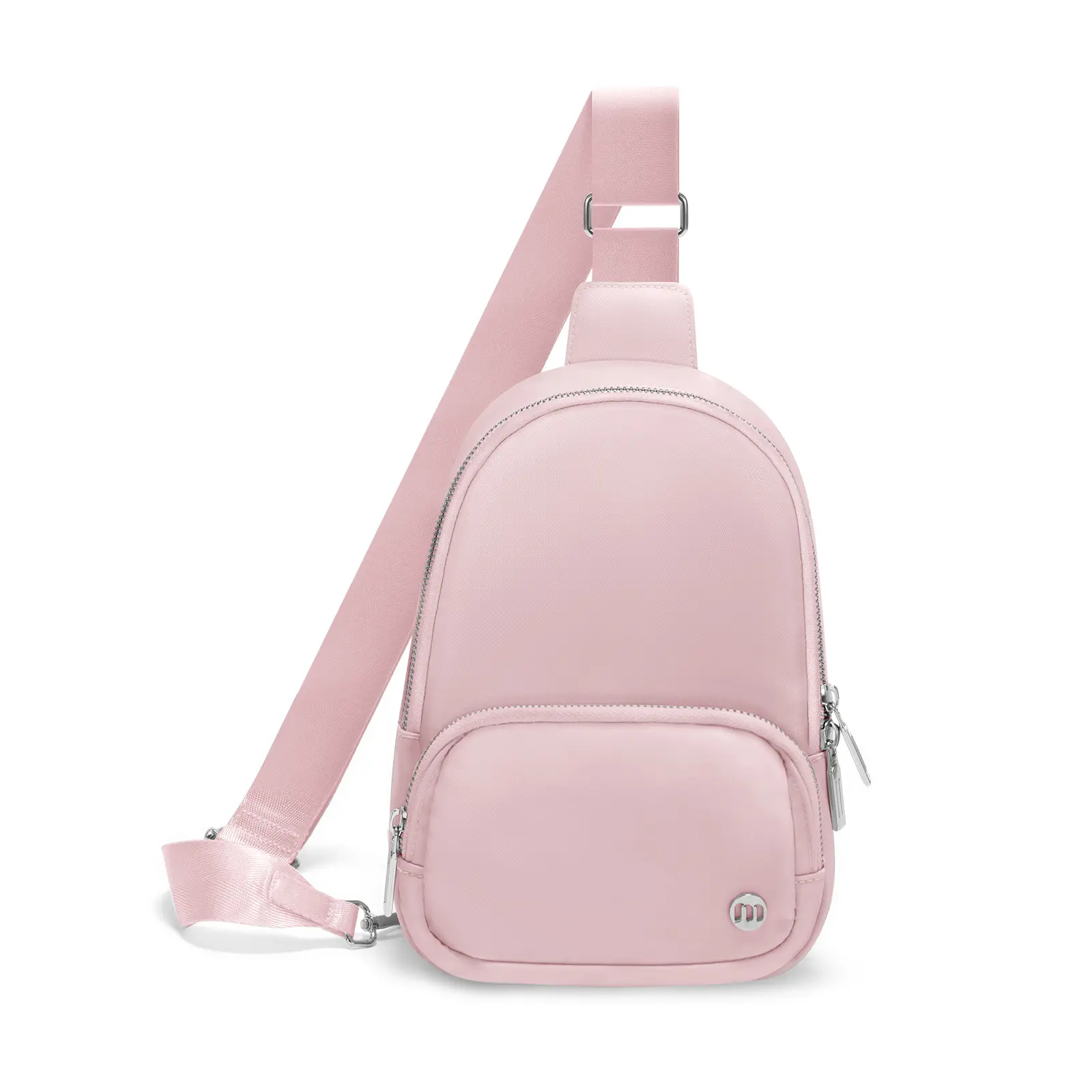 MEXS Crossbody Sling Backpack Sling Bag for Women/Men, Trendy Sling Purse with Adjustable Strap, Multi-Pocket Casual Chest Bag