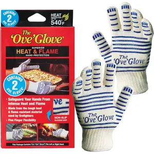The Ove Glove - Superior Heat & Flame Hand Protection - 2 Pack Glove