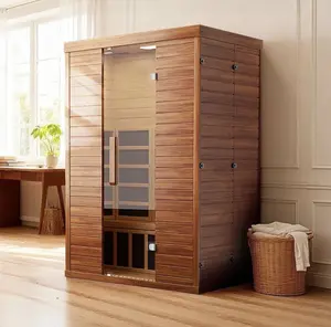 2- Person Infrared Sauna, WiFi & BT and APP Control Indoor Sauna