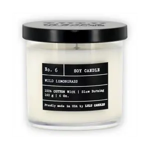 Wild Lemongrass | 6 Oz. with Black Lid