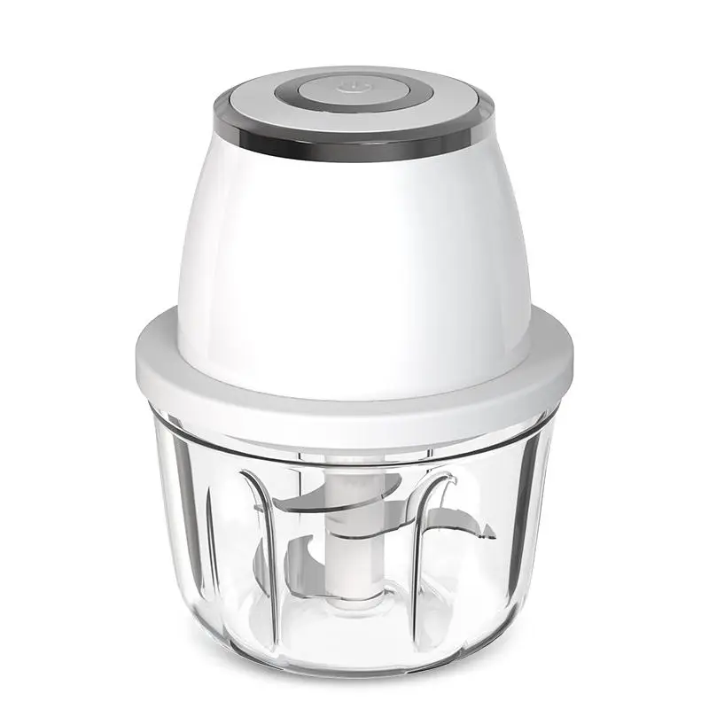 Portable Electric Food Chopper, USB Rechargeable Wireless Handheld Garlic Slicer, Food Processor For Vegetables & Meat