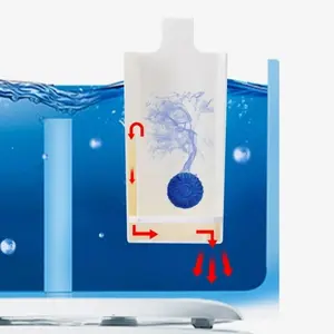 Water Tank Replacement Parts, Toilet Solid Dispenser, Extends Toilet Cleaning Time, Convenient and Easy-To-Use Toilet Accessories