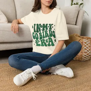In My Go Birds Era T-Shirt, Retro Groovy Eagles Shirt, Philly Football Tee, Eagles Fan Shirt, Game Day Shirt, Trendy Eagles Gift for Her